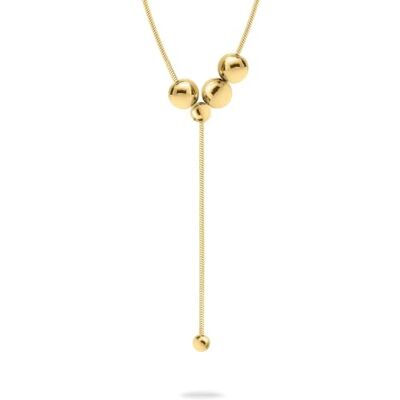 LIEBESKIND Berlin Damen Halskette LJ-1715-N-42 aus Edelstahl in IP Gold LIEBESKIND Berlin Damen Halskette LJ-1715-N-42 aus Edelstahl in IP Gold