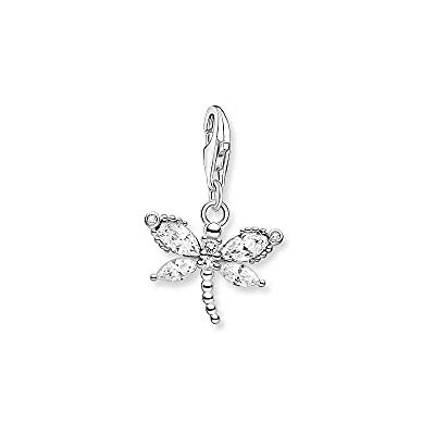 THOMAS SABO Charm-Anhänger Libelle silber Recyceltes 925 Silber THOMAS SABO Charm-Anhänger Libelle silber Recyceltes 925 Silber