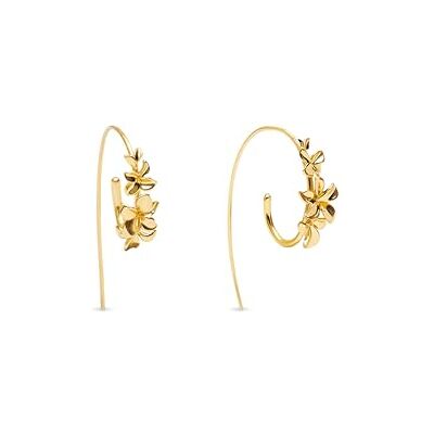 SINGULARU Ohrringe Gladiolo. Messing mit 18K vergoldung. Schmuck für Damen. SINGULARU Ohrringe Gladiolo. Messing mit 18K vergoldung. Schmuck für Damen.