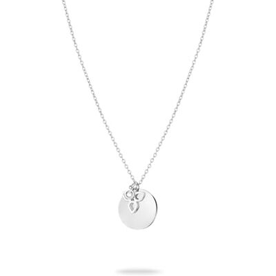 Tamaris Halskette für Damen, Halsschmuck mit verschiedenen Anhängern, wasserfest aus Edelstahl Zirkonia Edelstahl Tamaris Halskette für Damen, Halsschmuck mit verschiedenen Anhängern, wasserfest aus Edelstahl Zirkonia Edelstahl