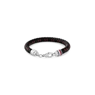 Tommy Hilfiger Jewelry Geflochtenes Lederarmband für Herren Farben Schwarz und Braun 2790632 Tommy Hilfiger Jewelry Geflochtenes Lederarmband für Herren Farben Schwarz und Braun 2790632