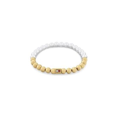 Tommy Hilfiger Jewelry Armband mit Schmuckperlen für Damen in Gelbgold mit Glasperlen 2780962 Tommy Hilfiger Jewelry Armband mit Schmuckperlen für Damen in Gelbgold mit Glasperlen 2780962
