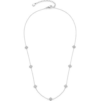 JEWELS BY LEONARDO Halskette Ciao Lisette • Hals-Schmuck aus silberfarbenem Edelstahl • sieben feine blütenförmigen Zirkonia-Elementen • 42-47 cm Länge • Schmuck Geschenk für Frauen • 025743 JEWELS BY LEONARDO Halskette Ciao Lisette • Hals-Schmuck aus silberfarbenem Edelstahl • sieben feine blütenförmigen Zirkonia-Elementen • 42-47 cm Länge • Schmuck Geschenk für Frauen • 025743