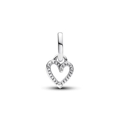 PANDORA ME Freihandherz Mini-Charm-Anhänger aus Sterling Silber mit Cubik Zirkonia, Kompatibel ME und Moments Armbändern, 793048C00 PANDORA ME Freihandherz Mini-Charm-Anhänger aus Sterling Silber mit Cubik Zirkonia, Kompatibel ME und Moments Armbändern, 793048C00