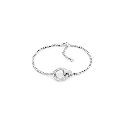 Tommy Hilfiger Jewelry Gliederarmband für Damen aus Edelstahl mit einem Runden Charm 2780946 Tommy Hilfiger Jewelry Gliederarmband für Damen aus Edelstahl mit einem Runden Charm 2780946