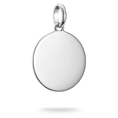 THOMAS SABO Charm-Anhänger Coin groß Connect Silber Recyceltes 925 Silber THOMAS SABO Charm-Anhänger Coin groß Connect Silber Recyceltes 925 Silber