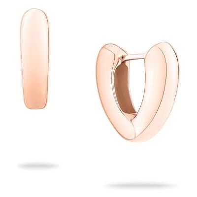 Echtzeit Creole The Modern Basic 1,9 cm, roségold Edelstahl mit 14 Karat Vergoldung wasserfester & hautfreundlicher Schmuck leichte Ohrringe Geschenk für Damen Echtzeit Creole The Modern Basic 1,9 cm, roségold Edelstahl mit 14 Karat Vergoldung wasserfester & hautfreundlicher Schmuck leichte Ohrringe Geschenk für Damen