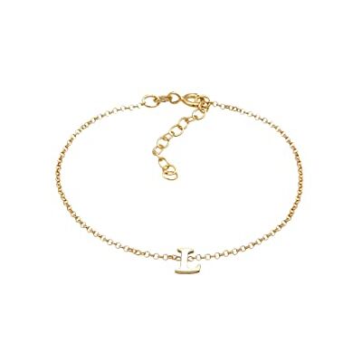 Elli Armband Damen Anhänger Buchstabe L Basic in 925 Sterling Silber Elli Armband Damen Anhänger Buchstabe L Basic in 925 Sterling Silber
