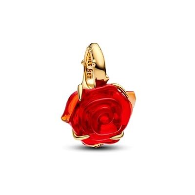 PANDORA Disney Die Schöne und das Biest Verzauberte Rose Charm-Anhänger 764018C01 Charm Anhänger PANDORA Disney Die Schöne und das Biest Verzauberte Rose Charm-Anhänger 764018C01 Charm Anhänger