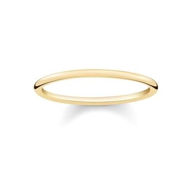 THOMAS SABO Ring 750 Gelbgold Vergoldung, 925 Sterlingsilber THOMAS SABO Ring 750 Gelbgold Vergoldung, 925 Sterlingsilber