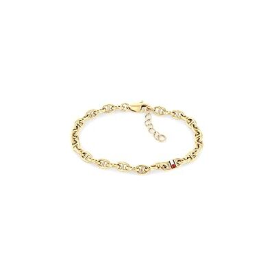 Tommy Hilfiger Jewelry Gliederarmband für Damen Kollektion aus Edelstahl und Gelbgold-beschichtung 2781020 Tommy Hilfiger Jewelry Gliederarmband für Damen Kollektion aus Edelstahl und Gelbgold-beschichtung 2781020