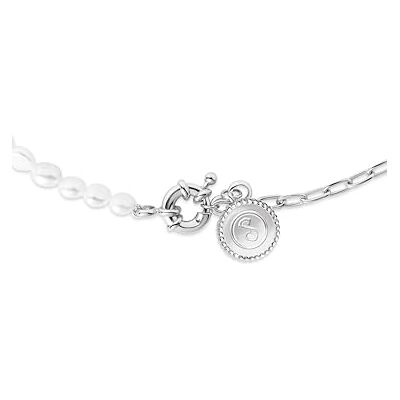 SINGULARU Chic Pearl Halskette. Edelstahl mit Silberfarbener Beschichtung und Zuchtperle. Schmuck für Damen. SINGULARU Chic Pearl Halskette. Edelstahl mit Silberfarbener Beschichtung und Zuchtperle. Schmuck für Damen.