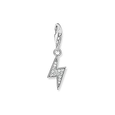 THOMAS SABO Charm-Anhänger Blitz silber 925 Sterlingsilber THOMAS SABO Charm-Anhänger Blitz silber 925 Sterlingsilber