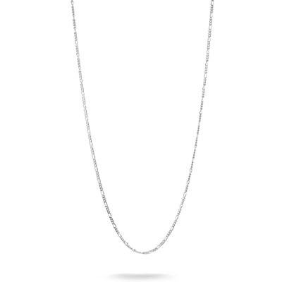 THOMAS SABO Charm-Kette Figaro-Design Silber Recyceltes 925 Silber THOMAS SABO Charm-Kette Figaro-Design Silber Recyceltes 925 Silber