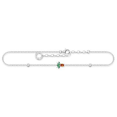 THOMAS SABO Fußkette Ananas Silber 925 Sterlingsilber THOMAS SABO Fußkette Ananas Silber 925 Sterlingsilber