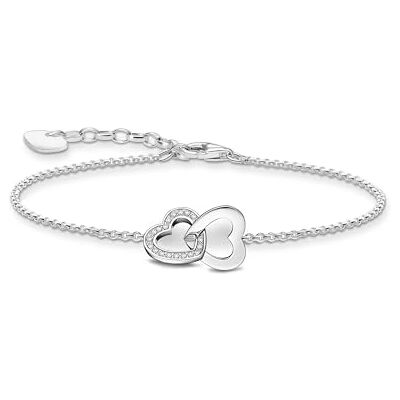 THOMAS SABO Armband mit verschlungenen Herzen Silber 925 Sterlingsilber THOMAS SABO Armband mit verschlungenen Herzen Silber 925 Sterlingsilber