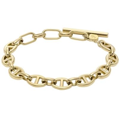 Fossil Damen Heritage Gold Edelstahl Armband, JF04759710 Fossil Damen Heritage Gold Edelstahl Armband, JF04759710