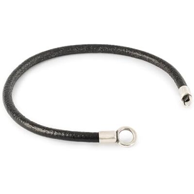 Trollbeads Original Lederarmband ohne Verschluss (20 cm, Single Lederarmband Schwarz) Trollbeads Original Lederarmband ohne Verschluss (20 cm, Single Lederarmband Schwarz)