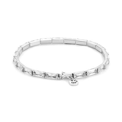 Michael Kors Premium Damen Silberfarbenes Messing Armband, MKJ8614040 Michael Kors Premium Damen Silberfarbenes Messing Armband, MKJ8614040