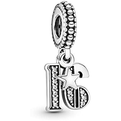 PANDORA Damen-Bead Charms 925 Sterlingsilber 797261CZ PANDORA Damen-Bead Charms 925 Sterlingsilber 797261CZ