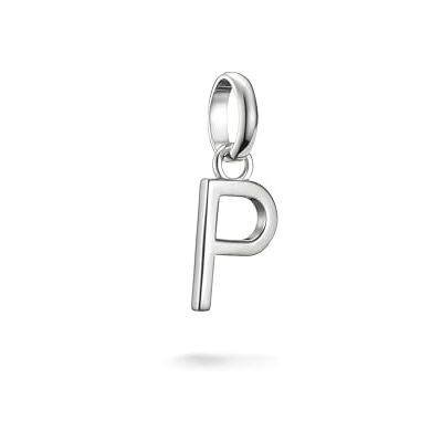 THOMAS SABO Charm-Anhänger Buchstabe P Connect Silber Recyceltes 925 Silber THOMAS SABO Charm-Anhänger Buchstabe P Connect Silber Recyceltes 925 Silber