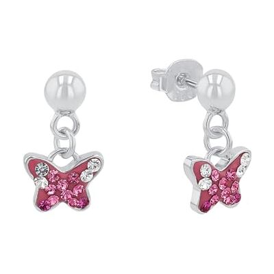 Prinzessin Lillifee Mädchen Kinder Schmuck Schmetterling Silber, Kommt in Schmuck Geschenk Box Prinzessin Lillifee Mädchen Kinder Schmuck Schmetterling Silber, Kommt in Schmuck Geschenk Box