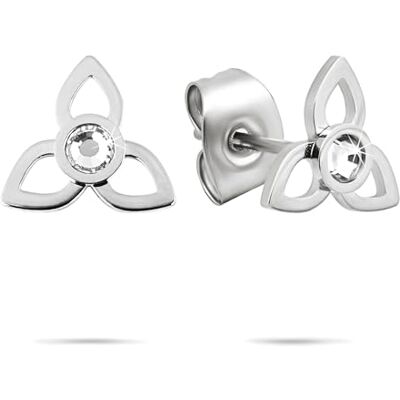 Tamaris Ohrstecker für Damen, Damen Ohrschmuck wasserfest aus Edelstahl, Zirkonia/Steel Tamaris Ohrstecker für Damen, Damen Ohrschmuck wasserfest aus Edelstahl, Zirkonia/Steel