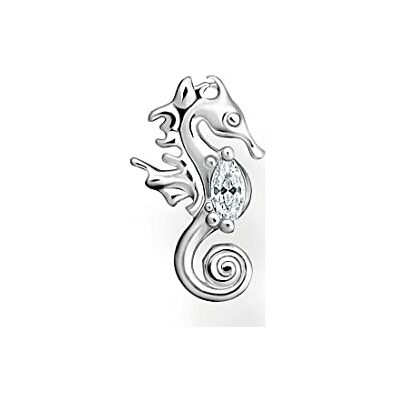 THOMAS SABO Einzel Ohrstecker Seepferdchen 925 Sterling Silber H2236-051-14 THOMAS SABO Einzel Ohrstecker Seepferdchen 925 Sterling Silber H2236-051-14
