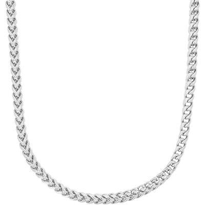 TOM TAILOR Herren Halskette Edelstahl Silberfarben TT-N0003 TOM TAILOR Herren Halskette Edelstahl Silberfarben TT-N0003