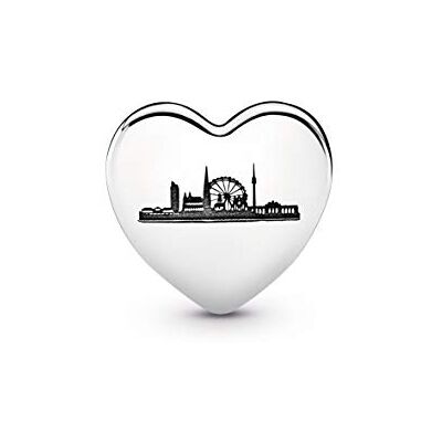 PANDORA Charm "Herz Wien" silber 792015_E037 PANDORA Charm "Herz Wien" silber 792015_E037