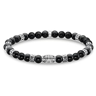 THOMAS SABO Armband Elemente Onyx 925 Sterlingsilber, Geschwärzt THOMAS SABO Armband Elemente Onyx 925 Sterlingsilber, Geschwärzt