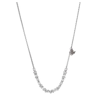 Giorgio Armani Damen Sterling Silber Karabinerverschluss Halskette Giorgio Armani Damen Sterling Silber Karabinerverschluss Halskette