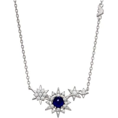 Giorgio Armani Damen Sterling Silber Karabinerverschluss Halskette Giorgio Armani Damen Sterling Silber Karabinerverschluss Halskette