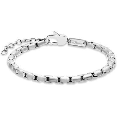 s.Oliver Herren Schmuck – Halskette & Armband aus Edelstahl – Venezianerkette – Klassisch, Zeitlos und Dezent – Perfekte Geschenkidee s.Oliver Herren Schmuck – Halskette & Armband aus Edelstahl – Venezianerkette – Klassisch, Zeitlos und Dezent – Perfekte Geschenkidee