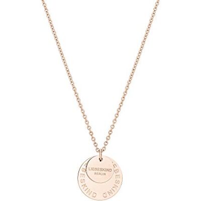 LIEBESKIND TIME & JEWEL Kette aus Edelstahl in Roségold LJ-0684-N-45 LIEBESKIND TIME & JEWEL Kette aus Edelstahl in Roségold LJ-0684-N-45