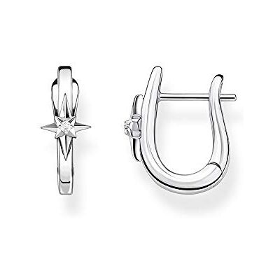THOMAS SABO Creolen Stern 925 Sterling Silber CR654-643-21 THOMAS SABO Creolen Stern 925 Sterling Silber CR654-643-21
