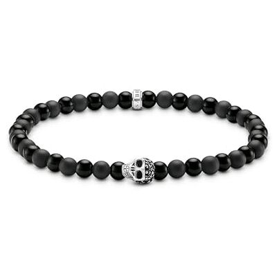 THOMAS SABO Talisman-Armband Skull Recyceltes 925 Silber, geschw. 17,00 cm A2185-705-11-L17 THOMAS SABO Talisman-Armband Skull Recyceltes 925 Silber, geschw. 17,00 cm A2185-705-11-L17
