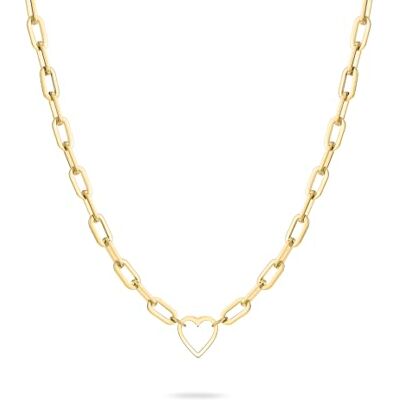 LIEBESKIND Berlin Damen Halskette LJ-1757-N-45 aus Edelstahl in IP Gold LIEBESKIND Berlin Damen Halskette LJ-1757-N-45 aus Edelstahl in IP Gold