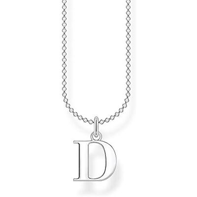 THOMAS SABO Kette Buchstabe D 925 Sterlingsilber THOMAS SABO Kette Buchstabe D 925 Sterlingsilber