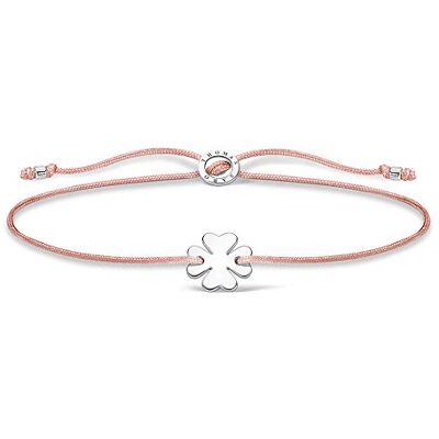 THOMAS SABO Damen Armband Kleeblatt Little Secret 925 Sterling Silber A1995-173-19-L20V THOMAS SABO Damen Armband Kleeblatt Little Secret 925 Sterling Silber A1995-173-19-L20V