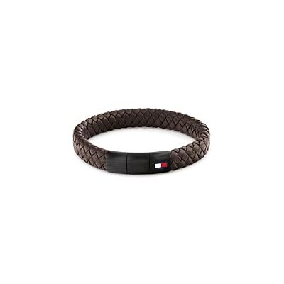 Tommy Hilfiger Jewelry Geflochtenes Lederarmband für Herren Braune Farbe 2790661 Tommy Hilfiger Jewelry Geflochtenes Lederarmband für Herren Braune Farbe 2790661