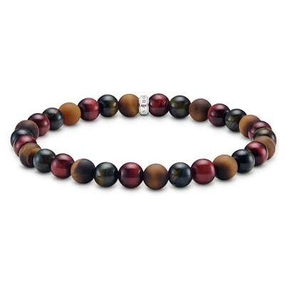 THOMAS SABO Talisman-Armband mit Beads Recyceltes 925 Silber, geschw. A2182-826-2-L21 THOMAS SABO Talisman-Armband mit Beads Recyceltes 925 Silber, geschw. A2182-826-2-L21