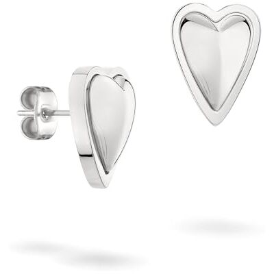 LIEBESKIND BERLIN Damen Schmuck mit Herz Funkelnde Kette, Armband und Ohrringe mit Herz aus Edelstahl in Silber, Gold, Roségold & Bicolor zeitlos, modern und alltagstauglich Geschenkidee, Silber LIEBESKIND BERLIN Damen Schmuck mit Herz Funkelnde Kette, Armband und Ohrringe mit Herz aus Edelstahl in Silber, Gold, Roségold & Bicolor zeitlos, modern und alltagstauglich Geschenkidee, Silber