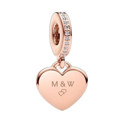 PANDORA Gravierbares Herz Charm-Anhänger 788761C01 Anhänger PANDORA Gravierbares Herz Charm-Anhänger 788761C01 Anhänger