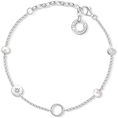 THOMAS SABO Charm-Armband Perlen 925er Sterlingsilber THOMAS SABO Charm-Armband Perlen 925er Sterlingsilber