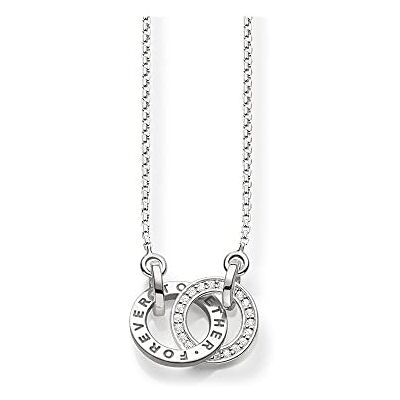 THOMAS SABO Damen Kette Forever Together 925 Sterling Silber KE1488-051-14-L45v THOMAS SABO Damen Kette Forever Together 925 Sterling Silber KE1488-051-14-L45v