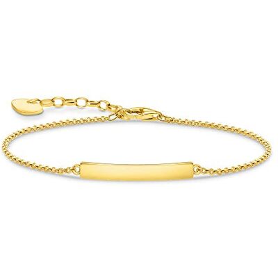 THOMAS SABO Armband Classic gold 925 Sterlingsilber, 750 Gelbgold Vergoldung THOMAS SABO Armband Classic gold 925 Sterlingsilber, 750 Gelbgold Vergoldung