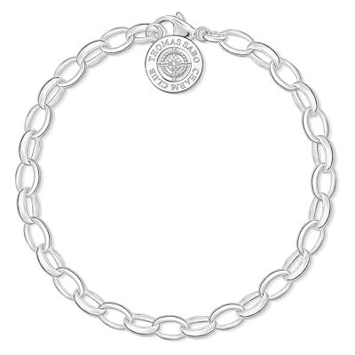 THOMAS SABO Charm-Armband Diamant 925 Sterlingsilber THOMAS SABO Charm-Armband Diamant 925 Sterlingsilber