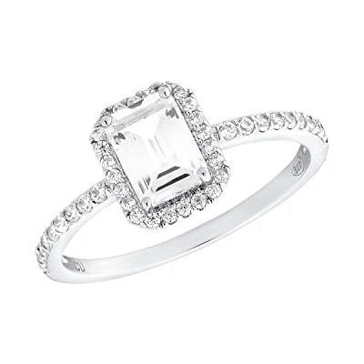 Amor Ring 925 Sterling Silber Damen Ringe, mit Zirkonia synth., Silber, Kommt in Schmuck Geschenk Box, 2035584 Amor Ring 925 Sterling Silber Damen Ringe, mit Zirkonia synth., Silber, Kommt in Schmuck Geschenk Box, 2035584