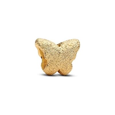 PANDORA Strukturierter Schmetterling Mini-Charm 764046C00 Charm Anhänger PANDORA Strukturierter Schmetterling Mini-Charm 764046C00 Charm Anhänger